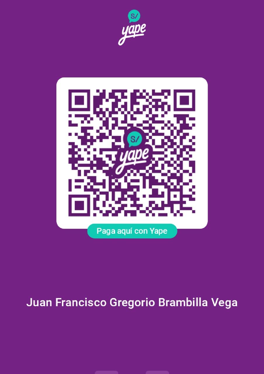 QR de Yape de Juan Brambilla